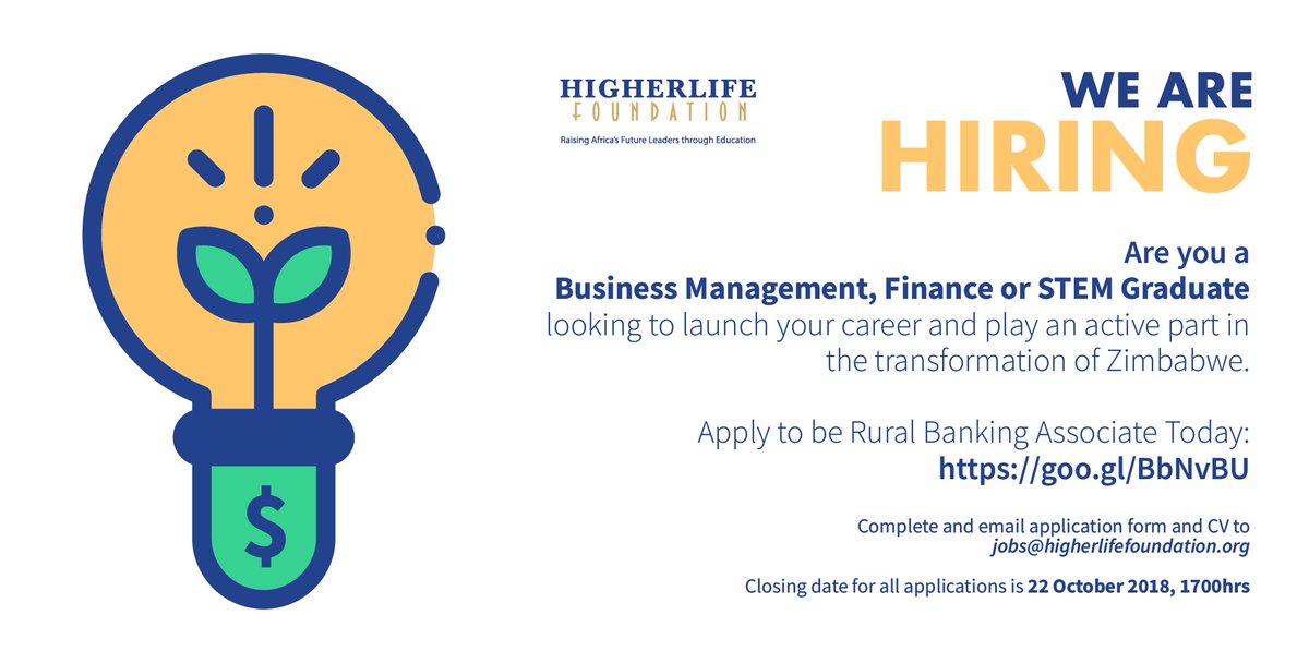 YoungAndDynamic's tweet photo. Business Management/ Finance or STEM Graduates with strong analytical skills who are passionate about transforming communities and are willing to be trained become Rural Banking Associates. Apply Today: https://t.co/A1Sm2cpfUS https://t.co/C0ggerem7g https://t.co/nWsyKkZDNe