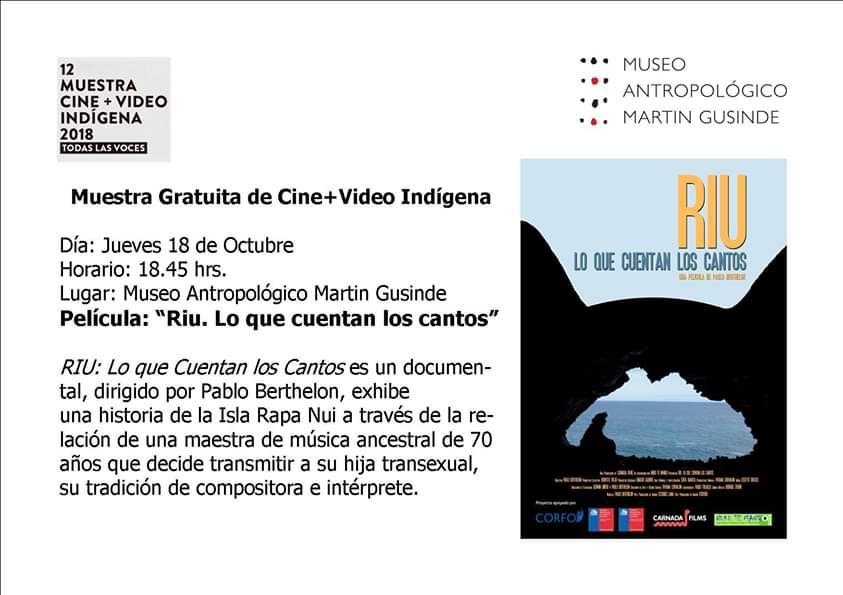 cineindigena's tweet photo. Hoy en Puerto Williams exhibimos el filme de @pabloberthelon en Museo Martin Gusinde organizado por @precolombinocl https://t.co/6e96mEI0cT