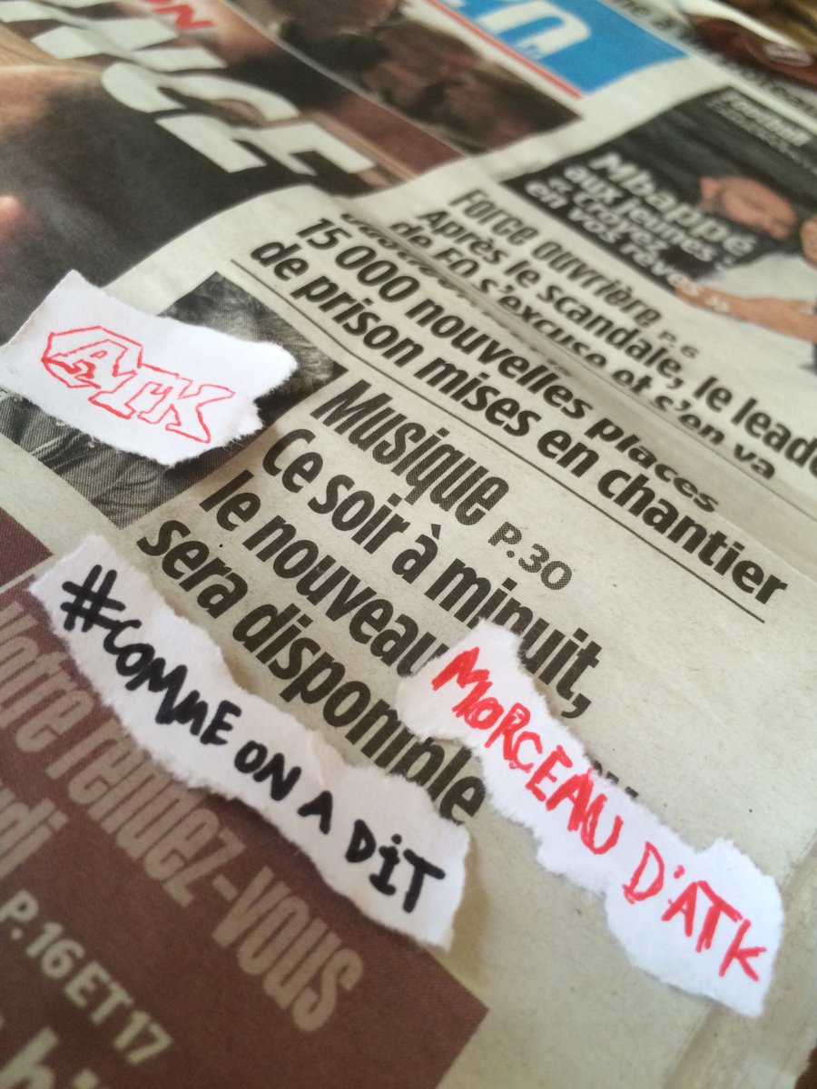 Johnny a la presse, ATK a l'idée #commeonadit #atk4life