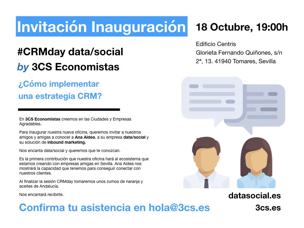 3CSEstrategia's tweet photo. En unos minutos almorzamos con @anaaldea , a ver qué cuenta de su experiencia en Boston. A las 19:00 le podéis preguntar vosotros https://t.co/VtBXePd1qu