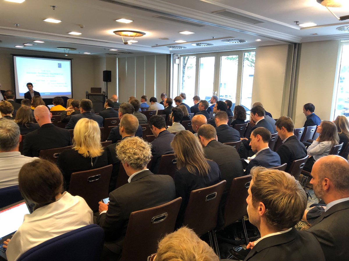 pietonac's tweet photo. talking about transparency, still full house @eurocrowd #crowdfunding #Finance #Singlemarket #EU #blockchain @RealMarket_io https://t.co/M8FQgmdBoo