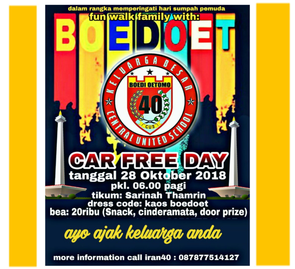 BoedoetHijrah's tweet photo. Nyok ahh para Boedoeters mari merapat !!
#CUS40 https://t.co/K0TQ49U4Jz