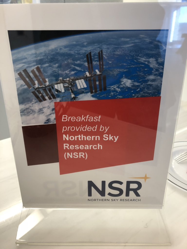 NSRBaugh's tweet photo. Pleased to open the 7th annual Space and Satellite Colloquium with @NSR_SatCom breakfast briefing. @reedsmithllp @NSRGrady #mansat https://t.co/97SY76xh1P