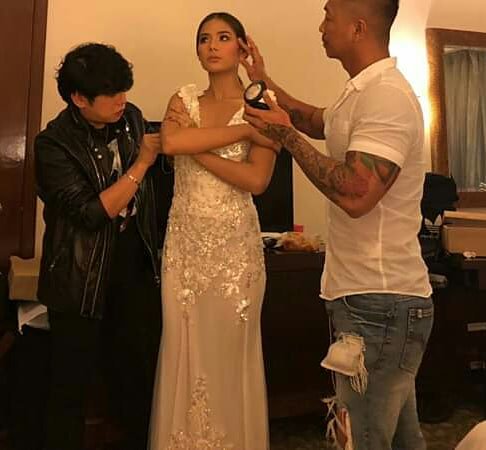 SeronSquad's tweet photo. manila fashion festival 
Devon May Seron #makeupbyedssbarnillo
gown by Michael StaMaria
Hair by (Rani hmua) &amp; Nix Soriano
@devonseron17 

#PanasonicManilaFashionFestival 
#ManilaFashionFestival https://t.co/zvJHpIqC9p