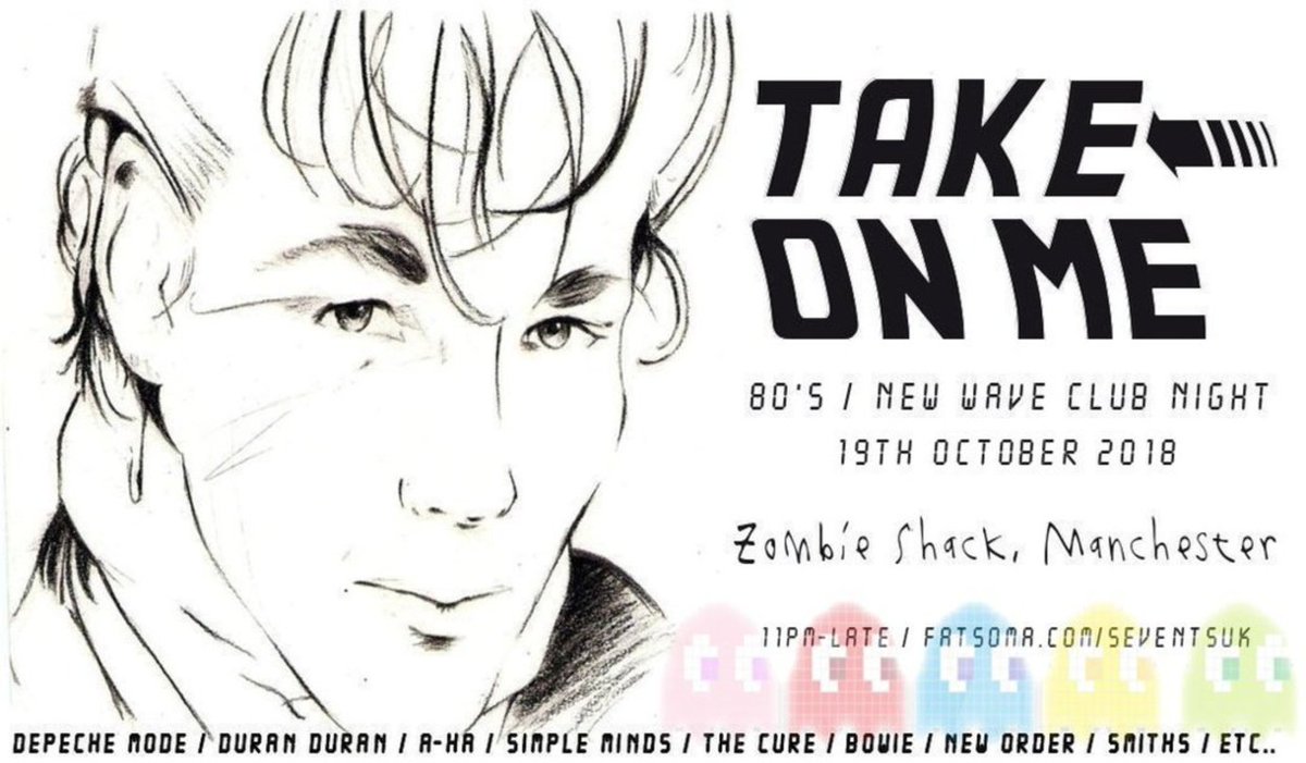 Manchester's Coolest 80's/New Wave Club Night is happening tomorrow night at <a href="/ZombieShackMCR/">Zombie Shack</a> -  Down to the last few early bird tickets! Grab yours now via - Fatsoma.com/skevents  #80s #NewWave #DepecheMode #TheSmiths #DuranDuran #Devo #TalkingHeads #TalkTalk #AFlockOFSeagulls