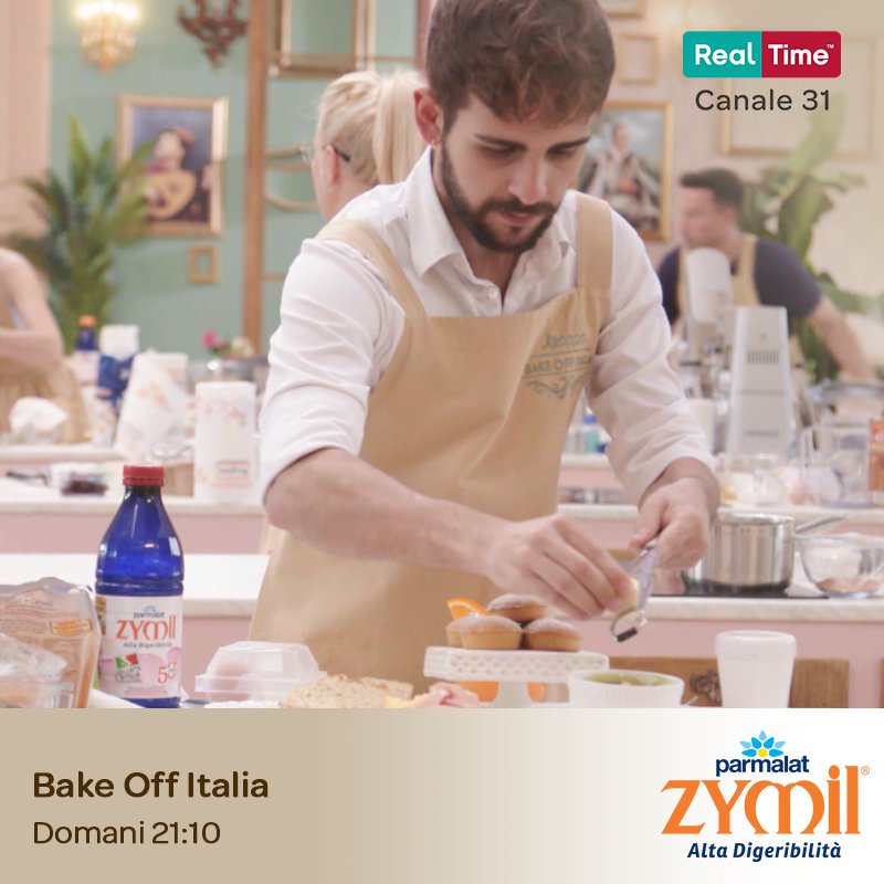 realtimetvit's tweet photo. Tempo di colazioni sotto il tendone di #BakeOffItalia! Una tazza di latte e tanti dolci leggeri e deliziosi preparati grazie a #Zymil! #alcentopercento https://t.co/oU6bgYNrlg