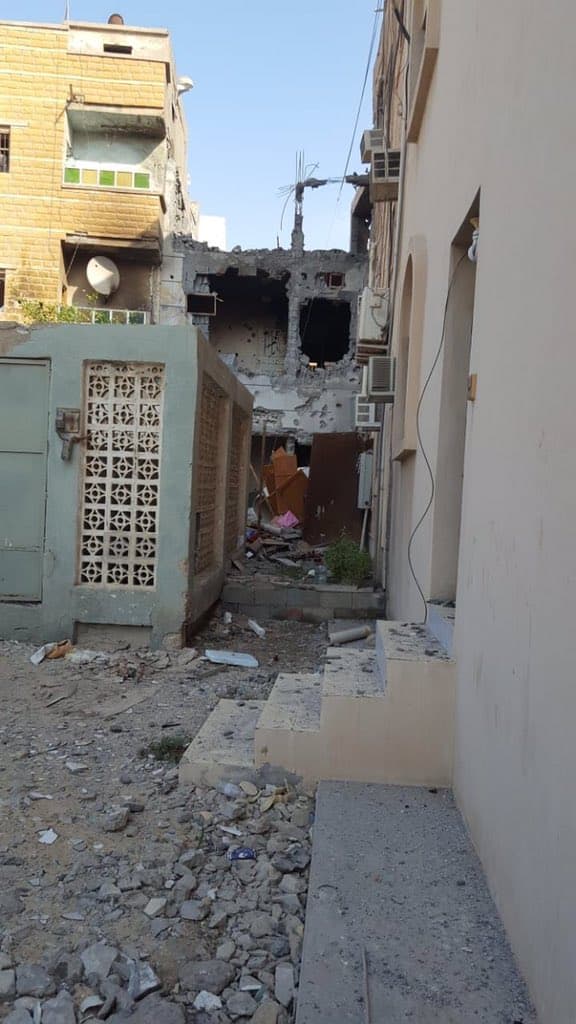 tuggers1968's tweet photo. This is the aftermath of yesterday's raid in #Qatif by #Saudi govt forces in search of so called 'wanted men'. As you can see heavy calibre ammunition was fired indiscriminately causing several casualties #SaudiArabia #Awamia https://t.co/Ee3fFoPdLY