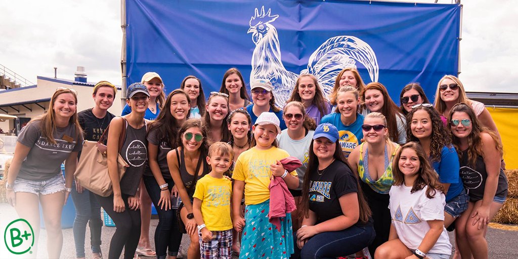 Happy 7th birthday to B+ Hero, Riley🎉 Through the B+ Heroes Program, Riley has been "adopted" by <a href="/UDTriDelta/">Delaware Tri Delta</a> for <a href="/UDance/">UDance</a>!