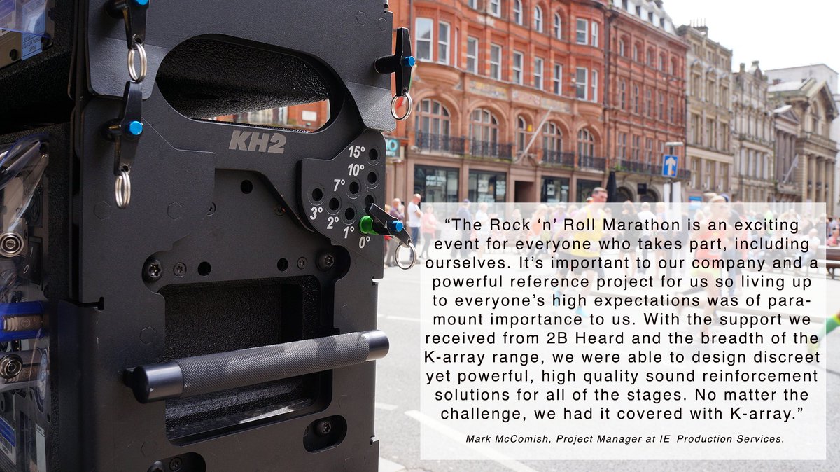 2BHeard_UK's tweet image. IE Production Services was a winner with K-array at Liverpool’s Rock ‘n’ Roll Marathon this Summer
#karray #rocknrollmarathon