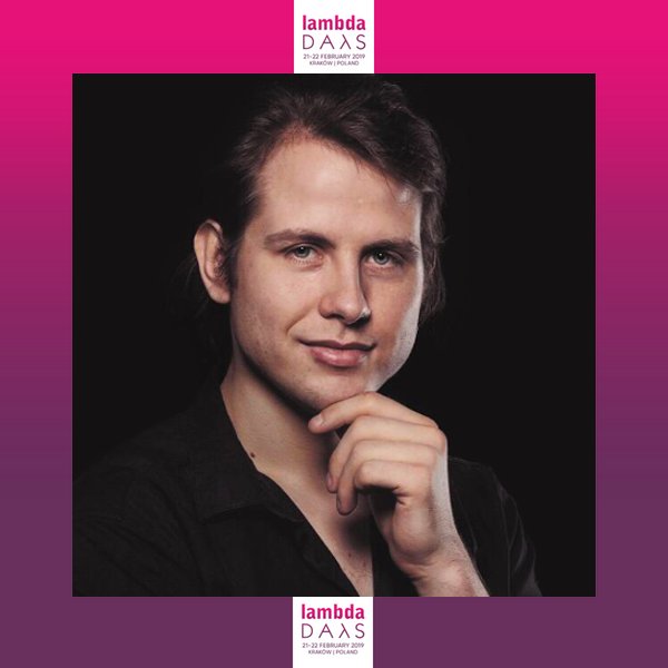 Representing #Lunalang - the world's most advanced visual programming language, <a href="/wojciech_danilo/">Wojciech Danilo</a> joins #LambdaDays speaker line-up ow.ly/vEAN30mgDyl #OMGkrk lambdadays.org/lambdadays2019…