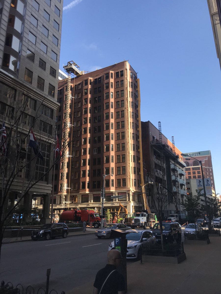Trivers_Arch's tweet photo. Great article in Forbes on repurposing historic buildings as hotels in St. Louis. Excited to see our work on the new Hotel Indigo in the former LaSalle Building mentioned. #historicrehab #hotels #forbes #triversarchitects https://t.co/iLkmPP4Dvj https://t.co/eXfuoEUPOt