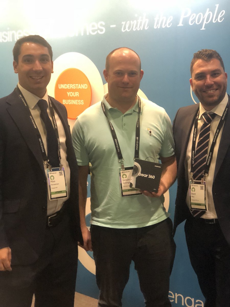 EngageESM's tweet photo. Congratulations to Simon Rimington, the second winner of a Samsung Gear 360 today! Our final draw is at 4pm, so make sure to come to our stand to be in with a chance of winning one of these yourselves! #NowForum18 https://t.co/SKIBWEXAbs
