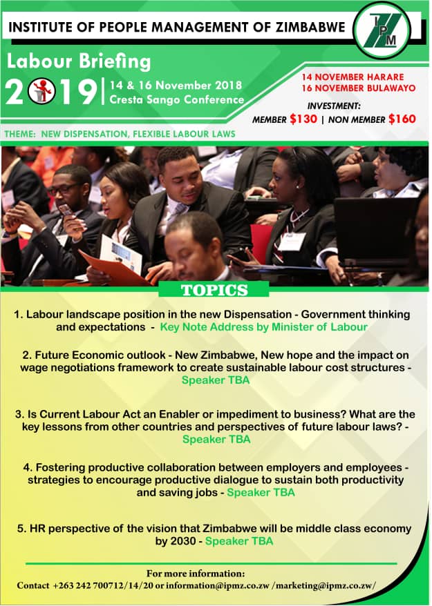 IPMZ20's tweet photo. #Labourbriefing reserve your seat now!!!
@ReserveBankZIM @IPMZ2018 @admiremac @vtarirai @EMCOZ_Zim @MurenaPrecious @patiencegarika3 @samhlabati @merchantpriest @banirene @InsuredImage @terrykwaramba https://t.co/0uvPpSM5Zg