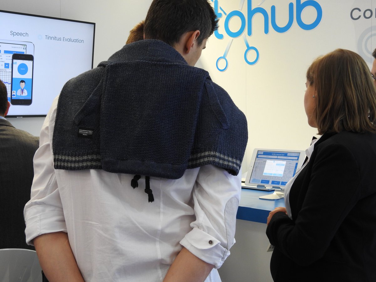 otohub's tweet photo. We have great conversations in our booth A26 at #EUHA18 in Hannover, the #Otohub team continues to give demonstrations of our products. Look what's going on!
#Otohub #AudiologyNow
https://t.co/Qcjgm8MAyi https://t.co/eekY6vsXkE