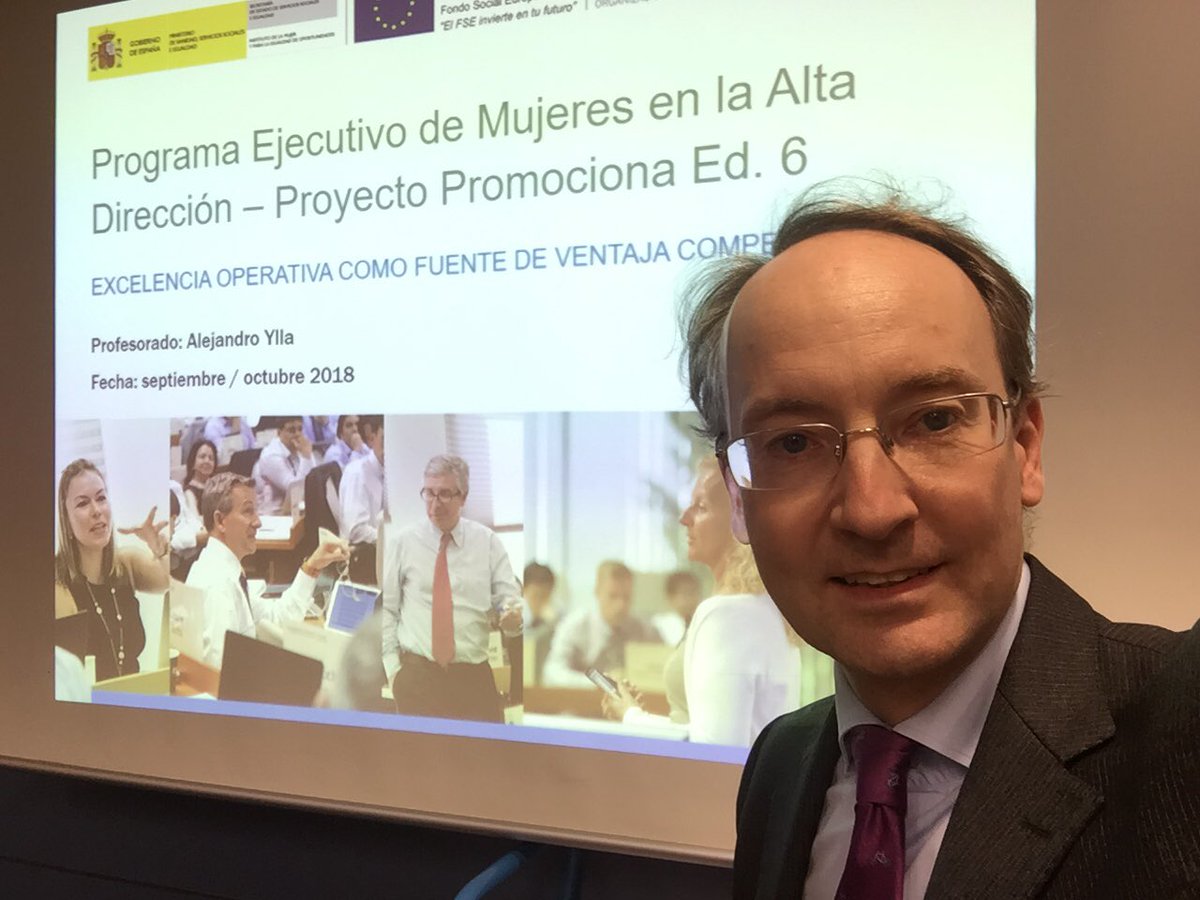 alejandroylla's tweet photo. A punto de empezar la clase “excelencia operativa como fuente de ventaja competitiva” con el grupo Promociona 6.4 en #ESADE #SoyPromociona #OTPSS https://t.co/r7YKzUQ4gV