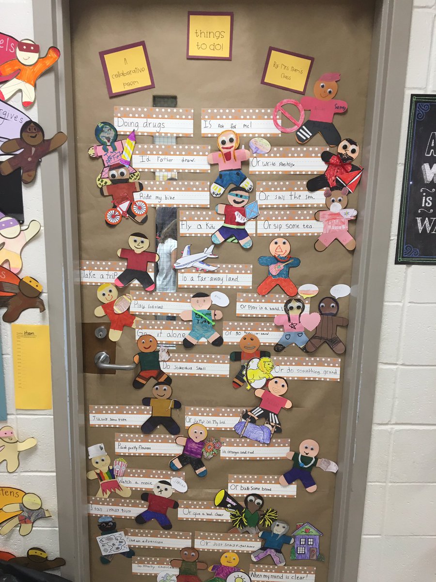 KESDragons's tweet photo. Please help with our Red Ribbon Week door decorating contest.  We will be posting pictures of the doors.  The one with the most retweets will win!  #KESbetheone https://t.co/2wX89CLScO