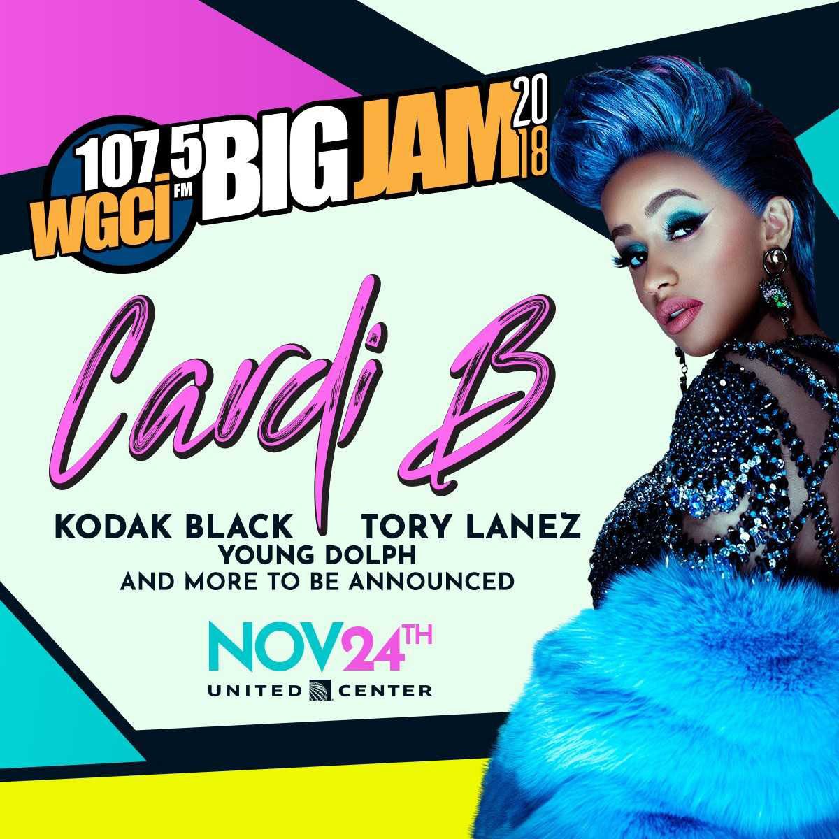 WGCI on Twitter "JUST ANNOUNCED! 107.5 WGCI BIGJAM IS BACK on
