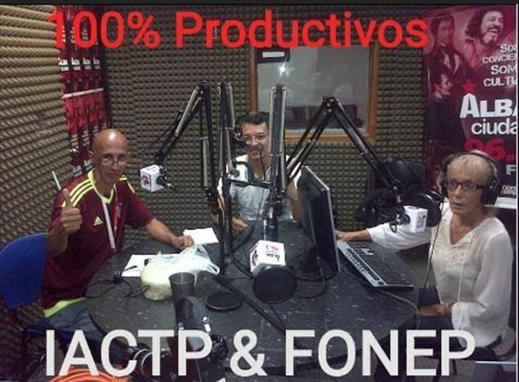 IACTP_MPPSP's tweet photo. #Hoy a partir de las 10am 100%Productivos el programa del @IACTP_MPPSP 96.3FM Alba Ciudad. Invitados Especiales Vladimir Maduro Integrante y Fundador de la Orquesta Son Libre. @irisvarela @mspenitenciario @juancbs77 @direccioniactp @francox44 https://t.co/VXGb0bTvEL