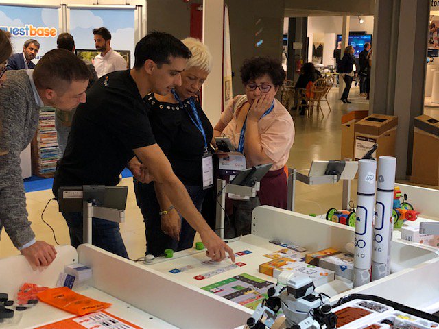 KUBO_Robot's tweet photo. Meet KUBO at the 2018 Didacta Fair in Florence, Italy.
Here you have the opportunity to get hands-on experience with KUBO and learn more about how you can teach kids 21st-century skills with our little robot and the #TagTile® coding language.
If you see us, please come say hi! https://t.co/KEmdZqll2v
