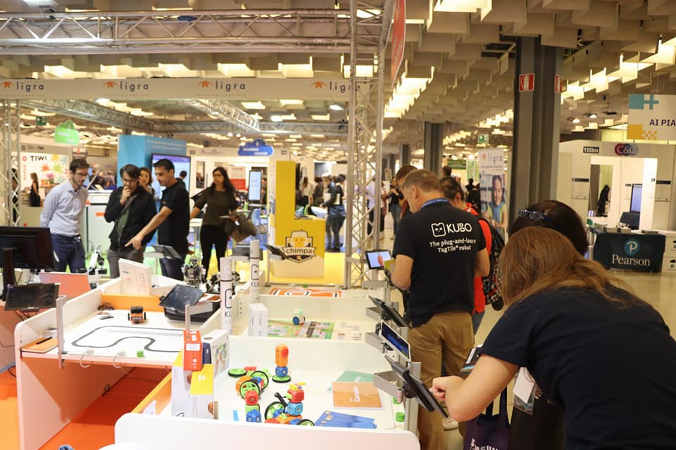 KUBO_Robot's tweet photo. Meet KUBO at the 2018 Didacta Fair in Florence, Italy.
Here you have the opportunity to get hands-on experience with KUBO and learn more about how you can teach kids 21st-century skills with our little robot and the #TagTile® coding language.
If you see us, please come say hi! https://t.co/KEmdZqll2v