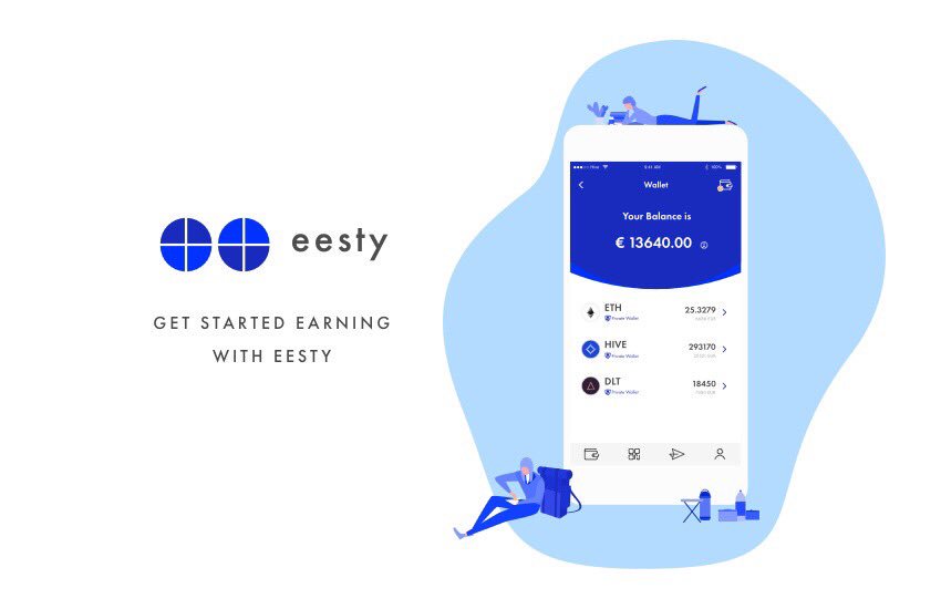 eestyWallet's tweet photo. Are you taking full advantage of all the ways to earn #ESTY? Our #SmartWallet was designed with the consumer in mind. Rewarding you for everything you do. #earncrypto! Link in bio for download. https://t.co/sfXEwAZW3R