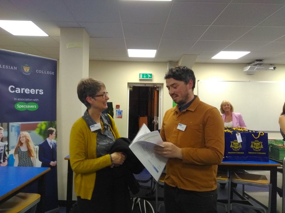 SalesianFboro's tweet photo. Thank you to everyone who helped make last night’s year 13 Interview Evening such a success. Particular thanks to the @DanePartnership for their help in organising the event. https://t.co/R6LjTIwjG3