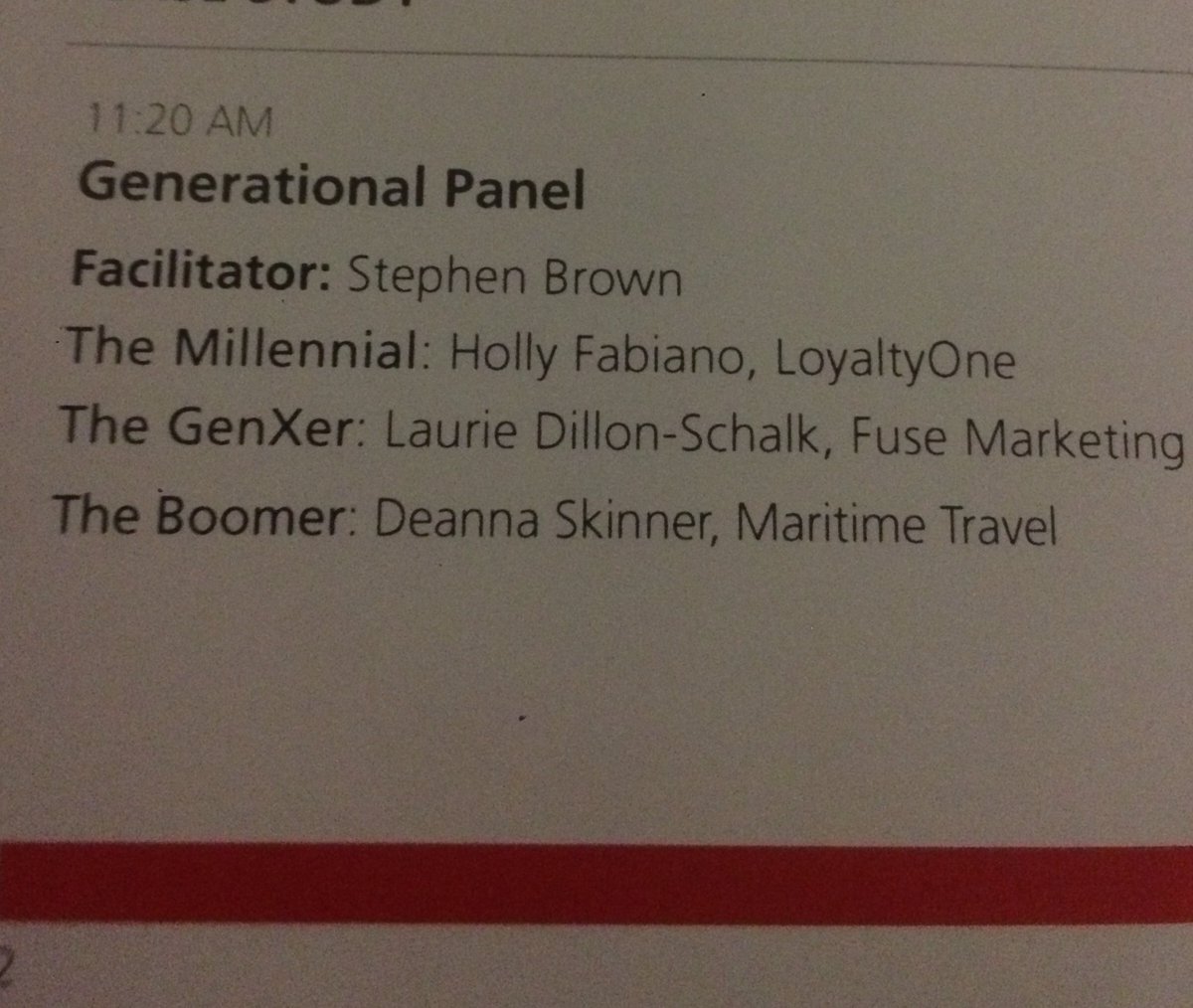 BMCtrainercoach's tweet photo. At a #CanadaPost conference about #impact and #learning.
Love Learning.
As someone who teaches Generational Differences, I’m looking forward to the 11:20am Generational Panel discussion.
#2018TITB @Toronto #FuseMarketing. https://t.co/EZGxMXzJy6
