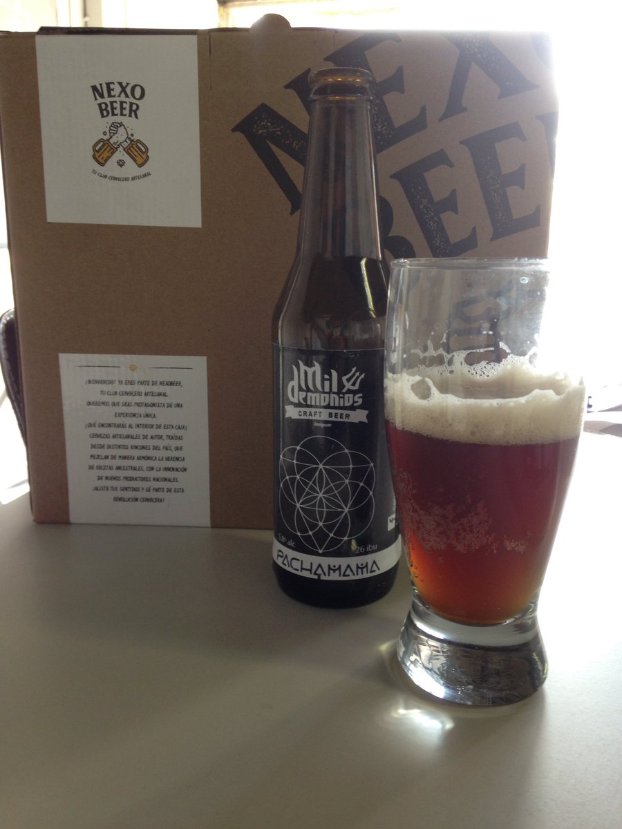 NexoBeer's tweet photo. Esta Vienna de cerveza Mil Demonios está brutal!
Qué esperan? Atrévanse a probar nuevas marcas y sabores. https://t.co/ieeFaNP9Fm