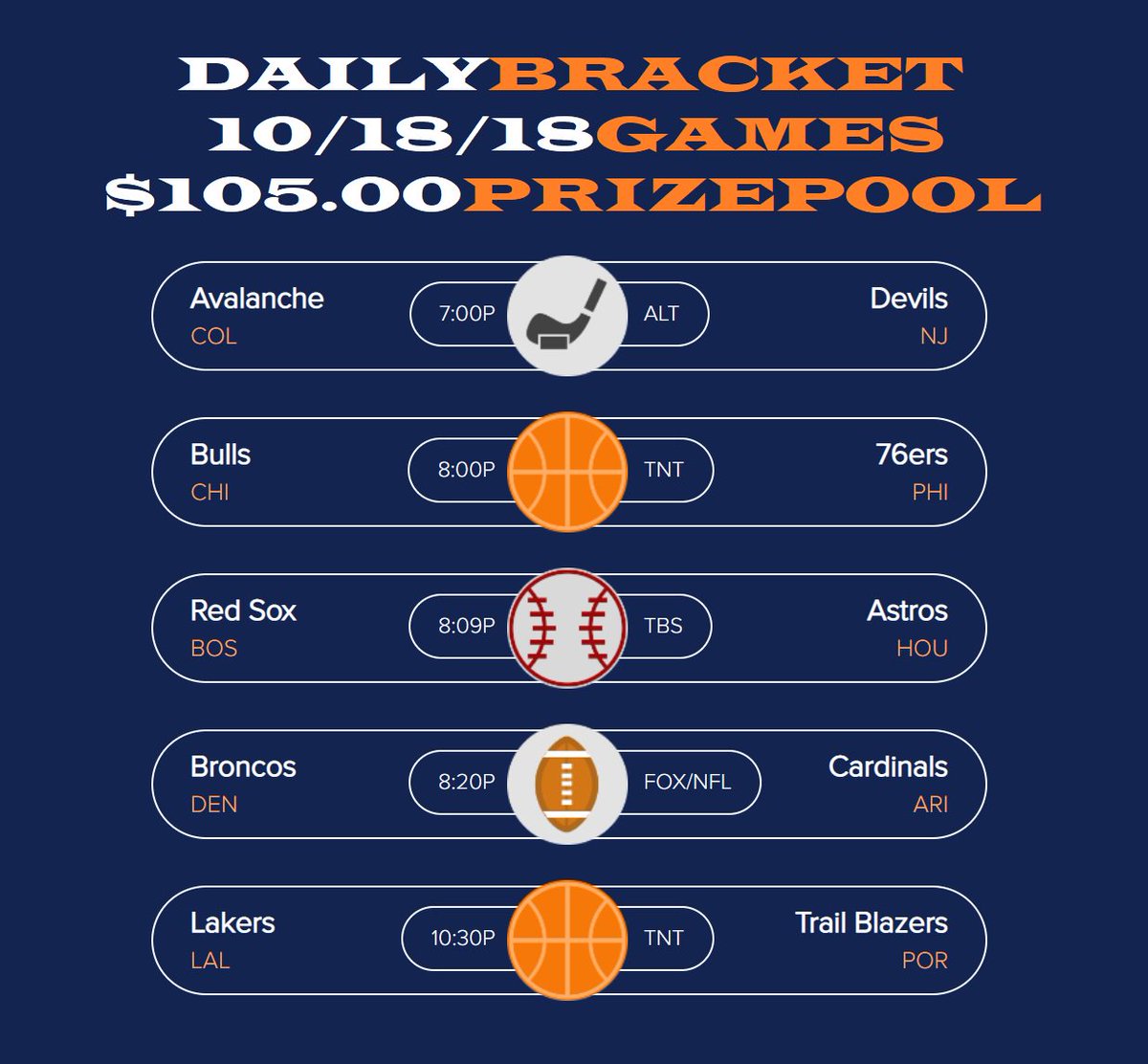 Daily Bracket tweet media