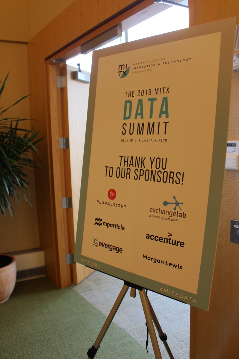 MITX's tweet photo. A huge thank you to everyone who joined us at the #MITXData Summit yesterday! & a special thanks to our hosts @fidelitylabs and sponsors @mparticles @pluralsight @accenture @exchangelab @evergage & @MorganLewisLaw! https://t.co/EJyFlyQx4L