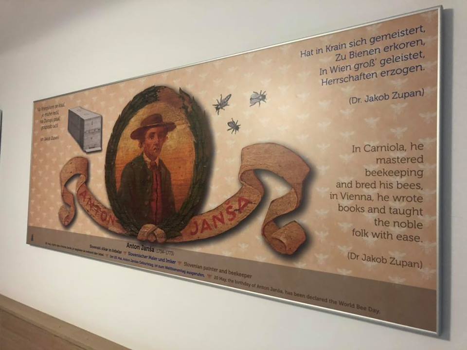 RadolcaSlovenia's tweet photo. Radovljica Beekeeping Museum prepared an exhibition about world famous beekeeper Anton Janša in Vienna. The opening ceremony was happening today together with @SloveniaInfo and #TasteRadolca restaurants! We are proud to be part of the project!
#antonjansa #beekeeping #korotan https://t.co/DKWwOfx2qc