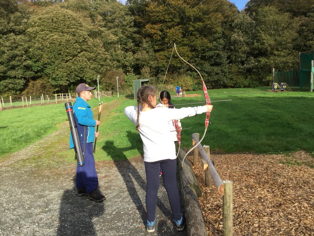 BCPS_MrsC's tweet photo. @BroadfieldCPS Beware of our highly skilled archers. https://t.co/cfTPILvA3H