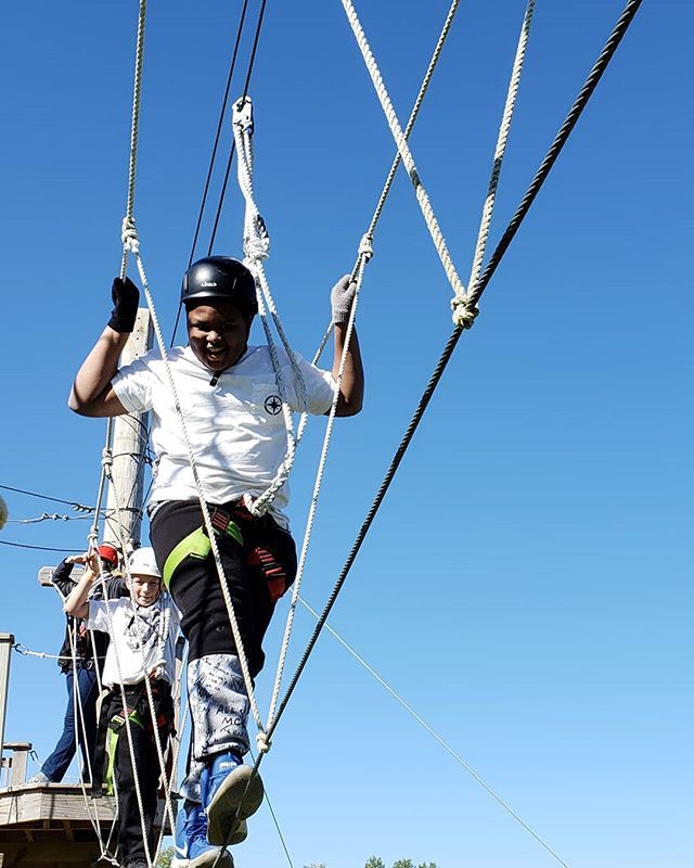 MrCutshall's tweet image. Matt on the high ropes.  #CAMPRULES ift.tt/2CQESZ5