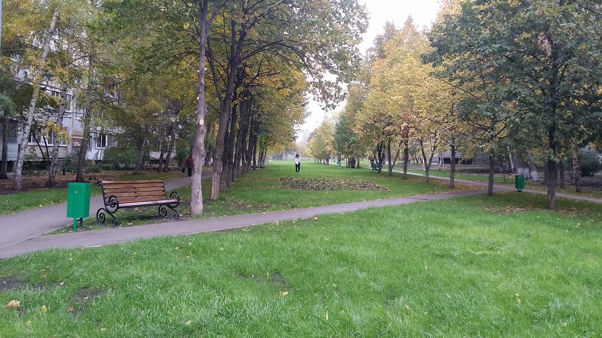 Приволжский - 9. 
Аллея Г.Димитрова 115  сделанная по программе 
"Комфортная Городская среда  " радует жителей.👍 🌲🌳🌲🌳  @ promadm .