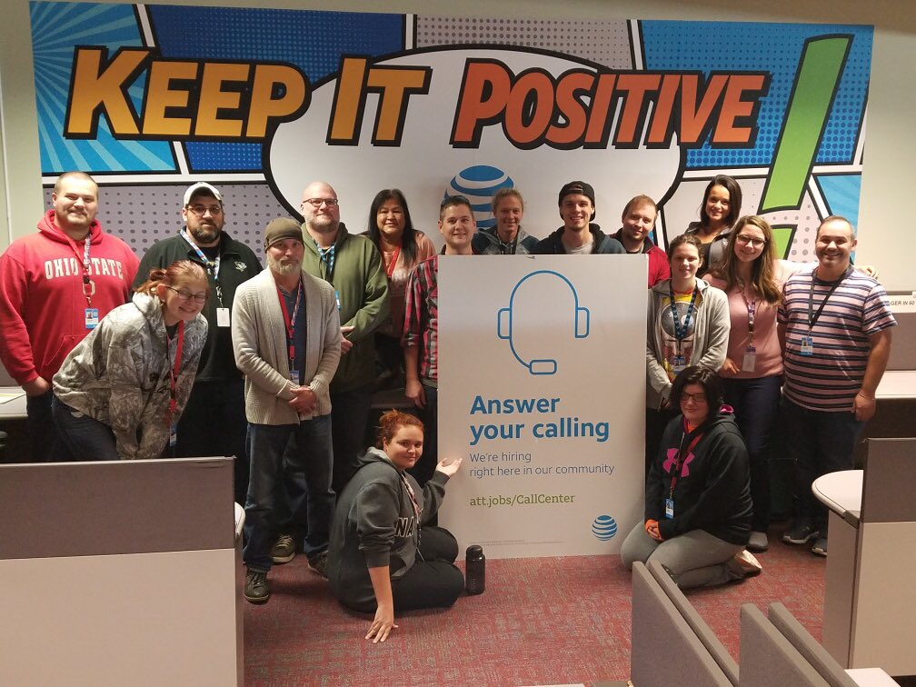 WheelingWOW_CC's tweet photo. Ringggg Ringgg! Answer your calling! We are hiring here in Wheeling! Advertising brought to you by our shiny new hires 🤩 #nowhiring #LifeAtAtt https://t.co/lhaZCm5HPl