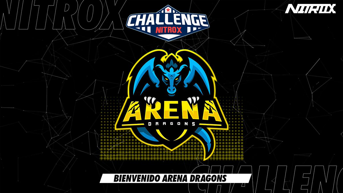 nitroxcom1's tweet photo. 🔺Presentamos al segundo equipo del #NitroxChallenge 

¡Bienvenido @ArenaDragons !

¡Los Dragones vienen a darlo todo! https://t.co/otl4sxHuxg