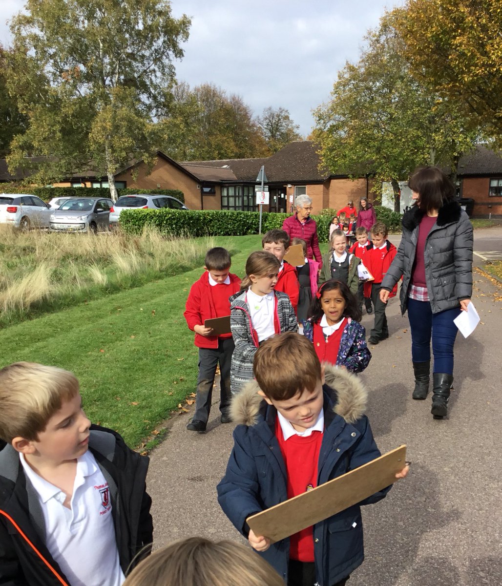 TJPrimary's tweet photo. This afternoon Year 1 went for a walk in the local area as part of our Geography learning. We used a map to help us and looked out for different road signs. On our route we found a Stratford rocks stone. We hid it again near school. Can you find it? #TJGeography https://t.co/00EqVz1Rvx