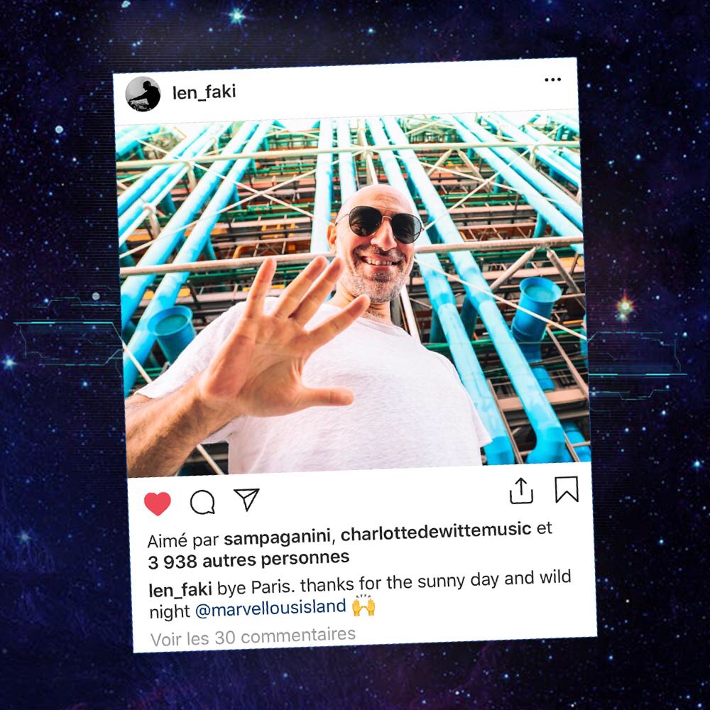 Un retour explosif du maître <a href="/LenFaki/">Len Faki</a> pour la NUIT 1 du festival! Merci 💣