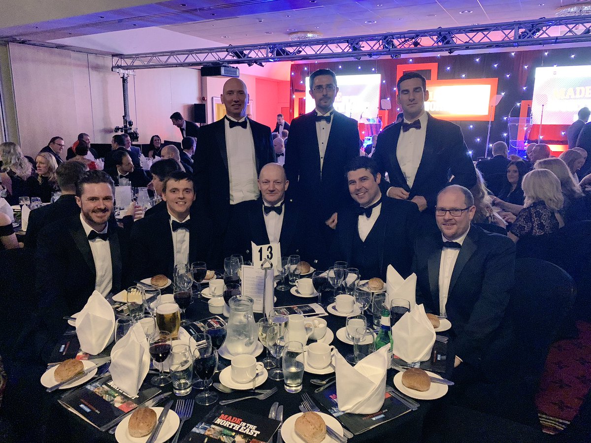 SMDWorldwide's tweet photo. #teamdeck have arrived at #madeinNE awards! Tonight we’re up for The Innovation Award for the our Cable Engine Technology! https://t.co/PxsN6guCDu