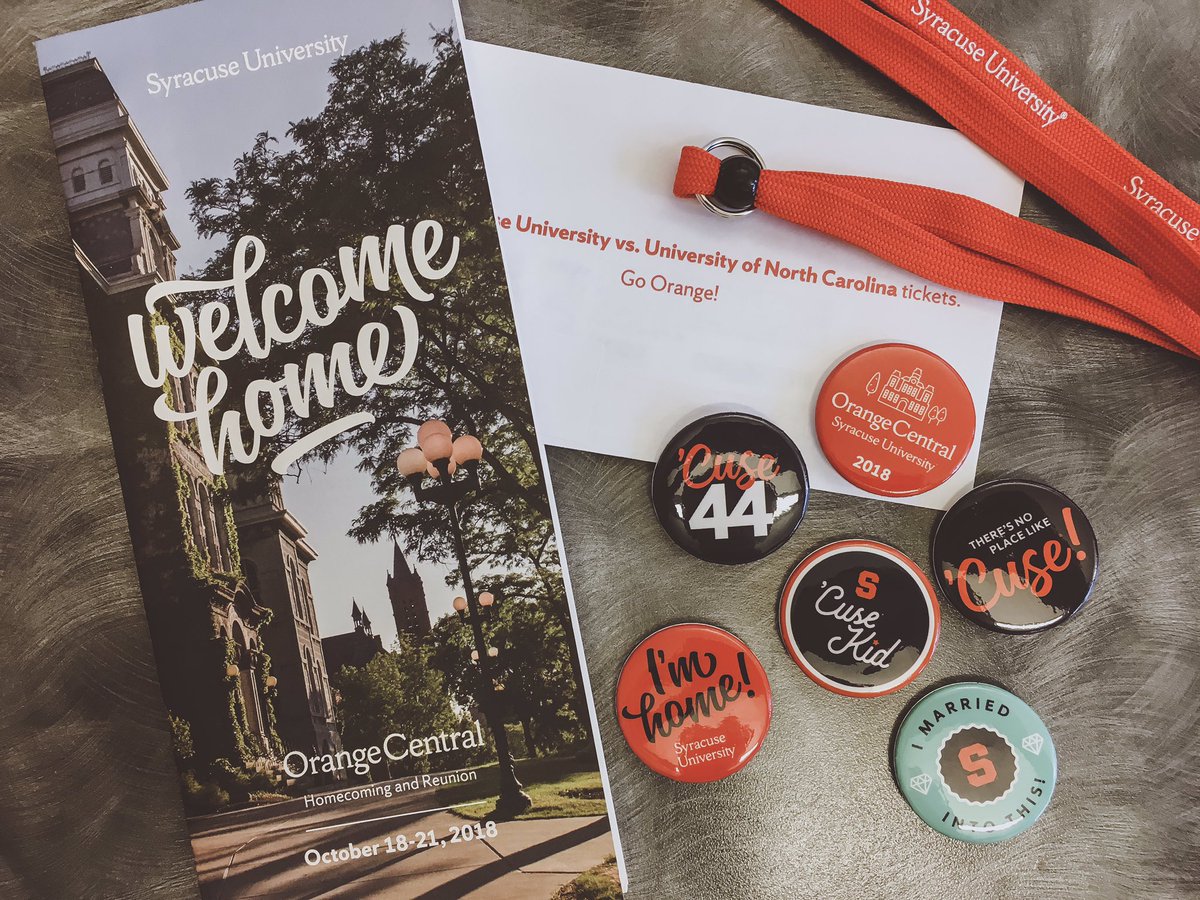 Button game strong 🍊❤️ I’m so pumped for #OrangeCentral this weekend! @SUAlums