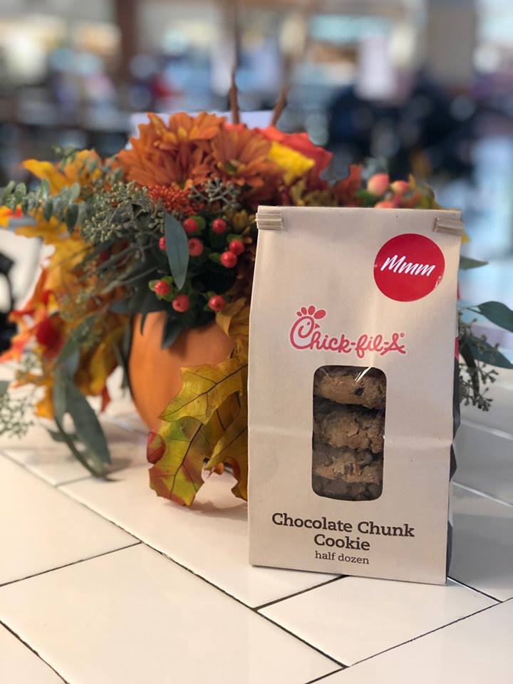 Did you know? For the month of October are donating 10% of every 6-count Chocolate Chunk Cookie purchase to Brenner Children's Hospital! Come by and get yours, they make great gifts :) <a href="/brennerhospital/">Atrium Health Levine Children's Brenner Children's</a>