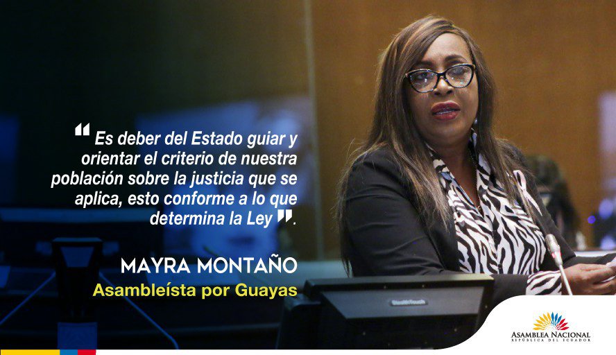 En la sesión 545 Del Pleno de la Asamblea, se desarrolló  la intervención de <a href="/MontanoMayra/">Lcda.MayraMontaño G.</a>, legisladora de #Guayas que se refirió a los acontecimientos el poblado de #Posorja.