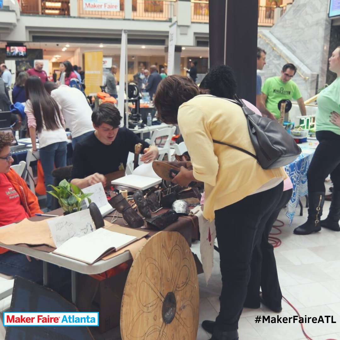 #TBT has us getting excited for this year’s event! We can’t wait to see what everyone has been learning and creating since last year! #MakerFaireATL #Invention #Resourcefulness #Fun