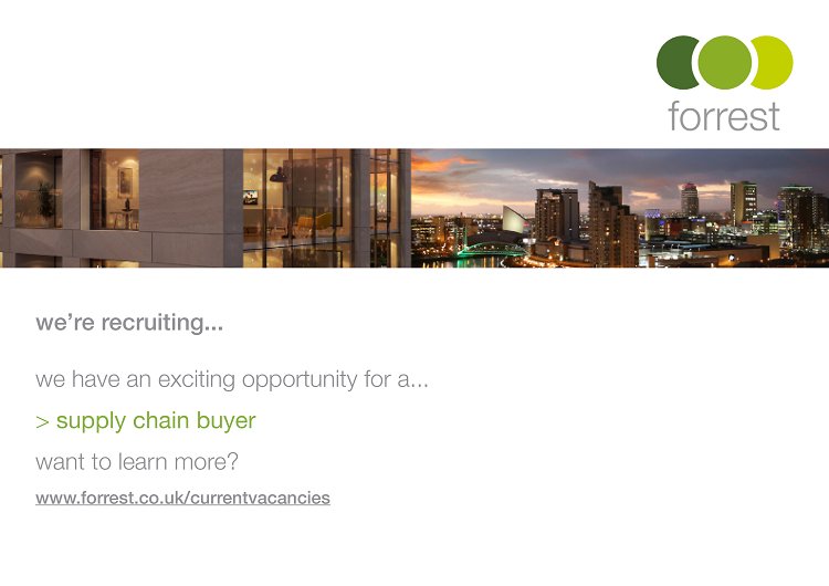 *Supply Chain Buyer* role now available at Forrest. Fancy finding out more? Take a look on our current vacancies page... bit.ly/2fBqEMD
