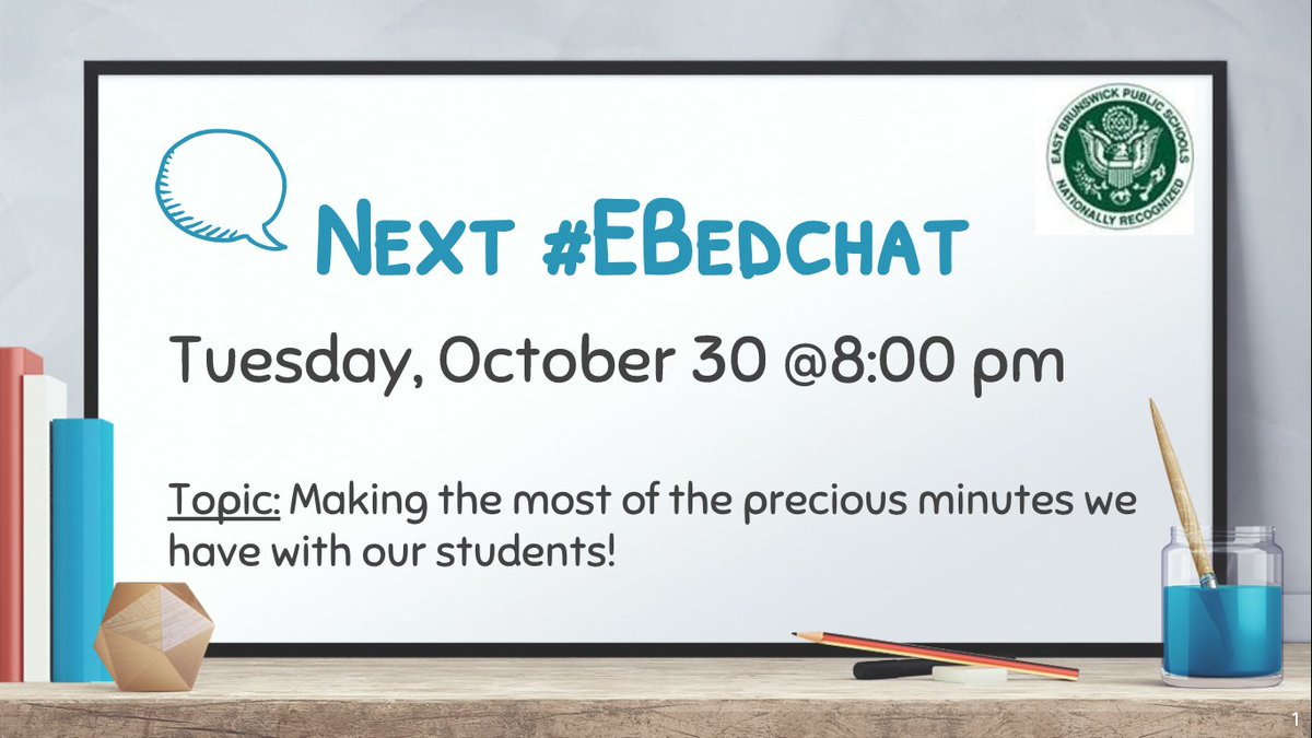 MrsMotTweets's tweet image. Get your gif game ready!! So excited for our next #EBedchat! If everyone planning on participating can grab just ONE colleague that hasn&apos;t participated before, maybe no one will notice this rookie moderator!!! #findsomenewtweeters #makethisthebestoneyet