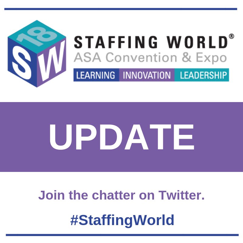 StaffingTweets's tweet photo. Refreshment time. Pop on by #StaffingWorld expo &amp; get snack until 11:15 am. Meet w/our amazing exhibitors! https://t.co/vwNvg2z8UE
