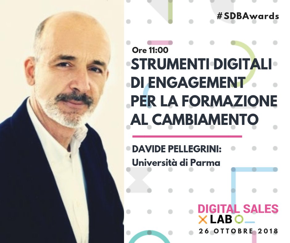 SQcuoladiBlog's tweet photo. Ci saranno anche Giorgio Collina, Direttore Generale del Consorzio Agrario di Parma e Davide Pellegrini dell'Università di Parma @unipr al Digital Sales Lab. Vi aspettiamo -> https://t.co/LZy4yl1NyR #DSL #SDBAwards #DSL2018 #DigitalSalesLab https://t.co/xni7yNWLhf