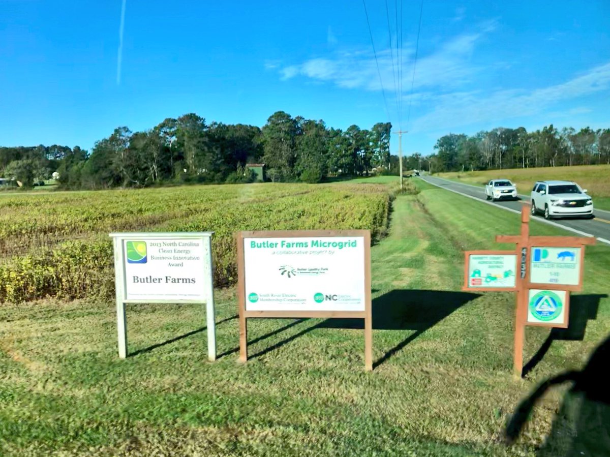ambiogascouncil's tweet photo. Biogas systems offer one of the best solutions to hog manure issues. @butlerpigenergy is setting the example #REFOR18 tours https://t.co/rNWdkegNUd @BioCycleMag #manure #lagoons #microgrid #biogas #hog #pig #swine #NorthCarolina https://t.co/cfVRgm1Z27