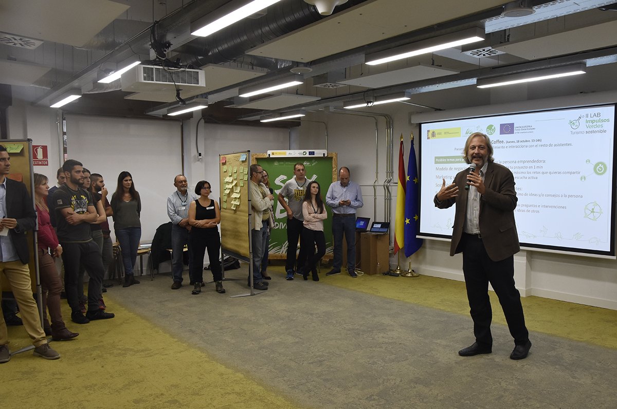 emprendeverde's tweet photo. Finaliza esta edición del programa #LABImpulsosVerdes. Una edición marcada por la calidad de los proyectos #emprendedores, la buena actitud de los participantes y unos profesores inmejorables 👏👏👏
¡Por un turismo más #sostenible 💪! https://t.co/TxXbxU38BX