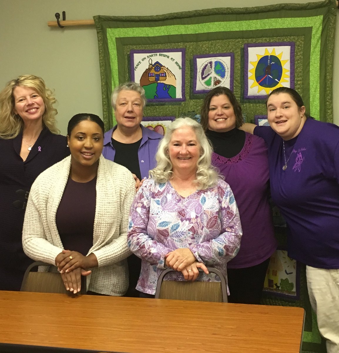 SHEShelter's tweet photo. It's #PurpleThursday! We wear purple IHO victims &amp; survivors of #domesticviolence &amp; to bring awareness to an issue that touches our community as a whole, but is often hidden in secrecy. Take today as an opportunity to talk to your friends/family about domestic violence. @nnedv https://t.co/dK9QfQs8xV